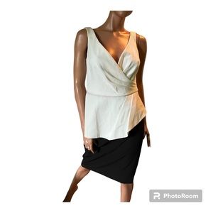 Lauren Ralph Lauren b/w dress NWOT